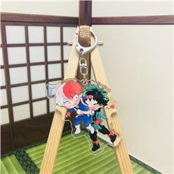 my hero academia anime keychain