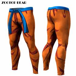 dragon ball anime 3d printed sports pants