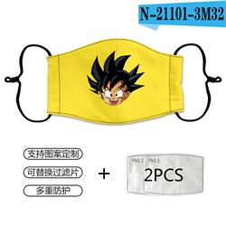 dragon ball anime mask