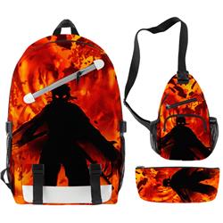 demon slayer anime bag set