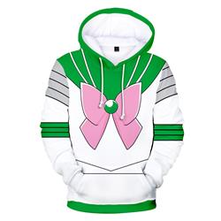 sailormoon anime 3d printed hoodie