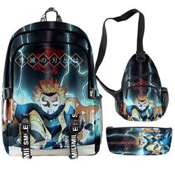 demon slayer anime bag set