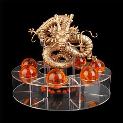 Dragon Ball Shenron+balls+holder figures a set
