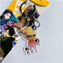 attack on titan anime keychain
