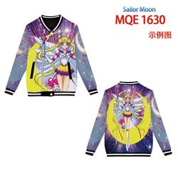 sailormoon anime 3d printed baseball hoodie