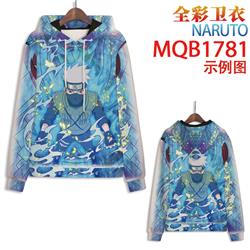 naruto anime 3d printed hoodie
