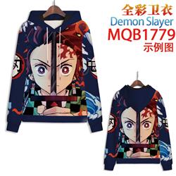 demon slayer anime 3d printed hoodie