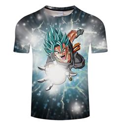 dragon ball anime 3d printed tshirt