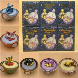 Pokemon 1 Generation Character Cartoon Model Toys Anime PVC Figure (6pcs/set)