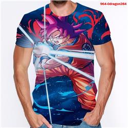 dragon ball anime 3d printed tshirt