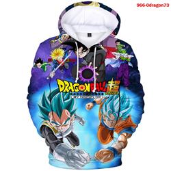 dragon ball anime 3d printed hoodie