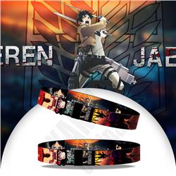 attack on titan anime Wristbands