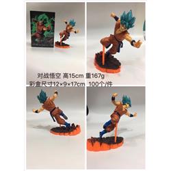 Dragon Ball Z Goku Battle Version Anime PVC Figure 15CM