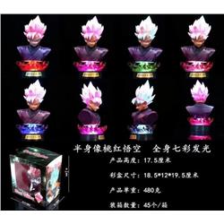 GK Dragon Ball Z Son Goku Anime Figure Toy Collection Doll (with light)