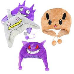 pokemon anime plush cap