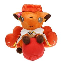 25CM Pokemon Vulpix Cartoon Stuffed Doll Anime Plush Toys