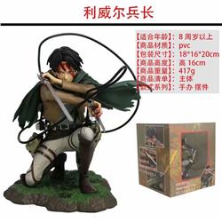 Attack on Titan/Shingeki No Kyojin Cartoon Anime PVC Figure Collection Gift Model Toy
