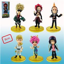 Boku no Hero Academia/My Hero Academia PVC Figure Toy 6Pcs/Set