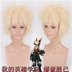 Boku no Hero Academia/My Hero Academia Bakugou Katsuki Cosplay Anime Wig