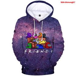 among us 3d printed hoodie