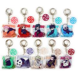 jujutsu kaisen anime keychain