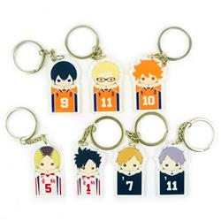 haikyuu anime keychain random selection