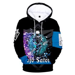 jujutsu kaisen anime 3d printed hoodie