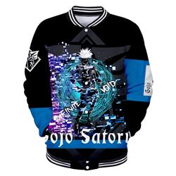 Jujutsu Kaisen anime baseball hoodie