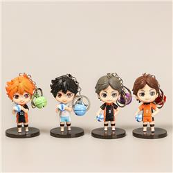 haikyuu anime figure keychain price for a set