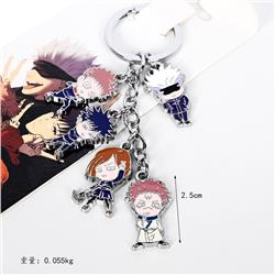 jujutsu kaisen anime keychain