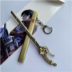 Attack on Titan anime keychain