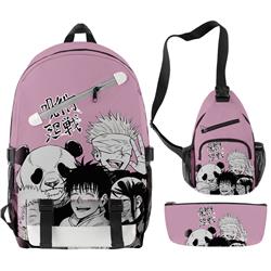 Jujutsu Kaisen anime 3d printed bag