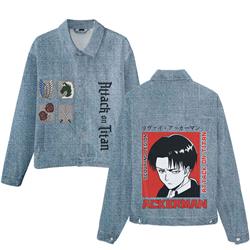 Attack on Titan anime jean jacket
