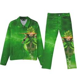 Dragon Ball anime 3D printed cowboy suit