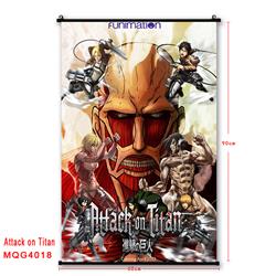 Attack on Titan anime wallscroll