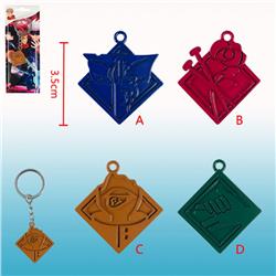 Jujutsu Kaisen anime keychain price for a set of 4 pcs