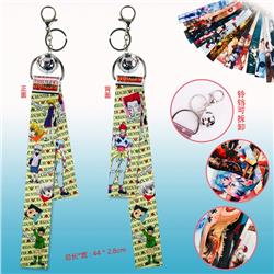 Hunter×Hunter anime ring ribbon keychain