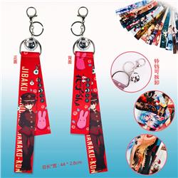 Toilet-bound Hanako-kun anime ring ribbon keychain
