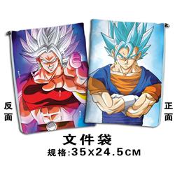 dragon ball anime file bag
