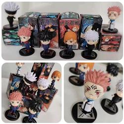 Jujutsu Kaisen anime Figure set (6pcs a set)(opp bag)