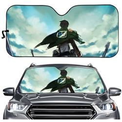 Attack on Titan anime printed car windshield sunshade reflector