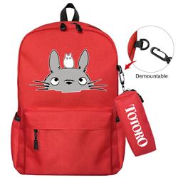 totoro anime  bag set