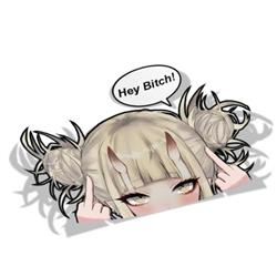 my hero academia anime car sticker