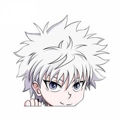 hunter anime car sticker