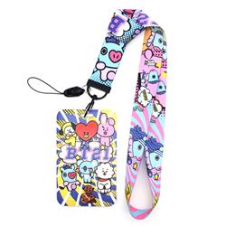 bts anime lanyard phonestrap ( 45cm*2.5cm )