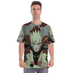 Naruto anime 3D printed T-shirt 12 styles