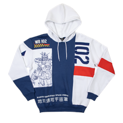 Gumdam anime long sleeves hoodie