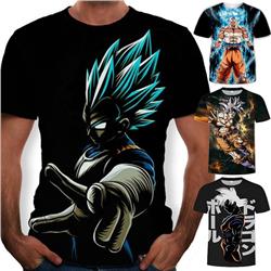 dragon ball anime 3D Printing T-shirt