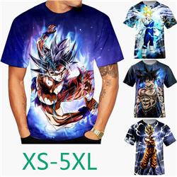 dragon ball anime 3D Printing T-shirt