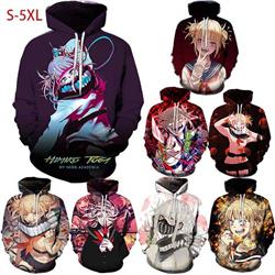 my hero academia anime 3d printed hoodie